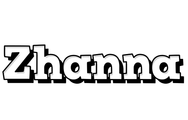 Zhanna snowing logo