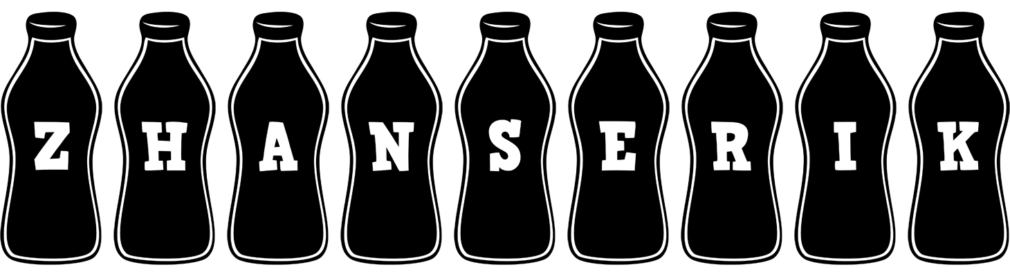 Zhanserik bottle logo