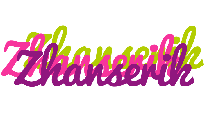 Zhanserik flowers logo