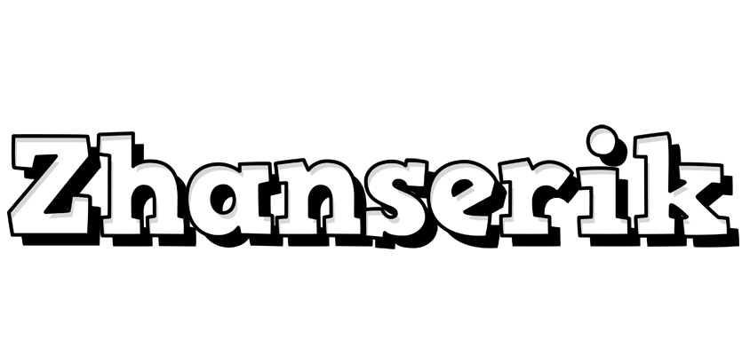 Zhanserik snowing logo