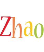 Zhao birthday logo