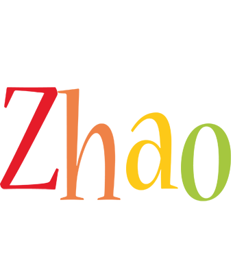 Zhao birthday logo