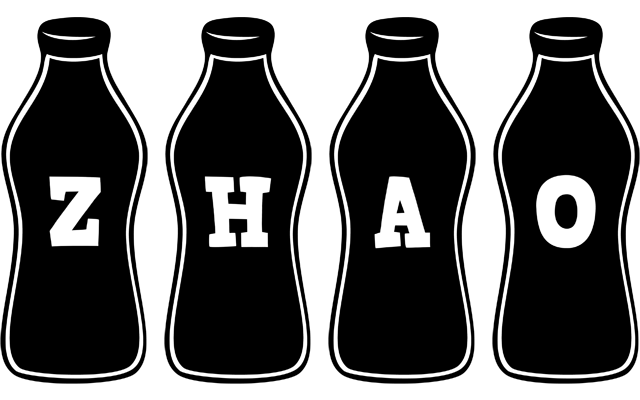 Zhao bottle logo