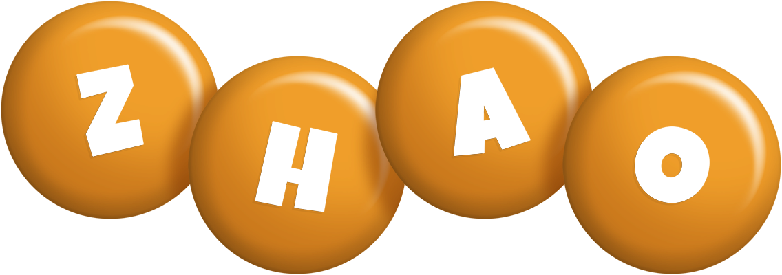 Zhao candy-orange logo
