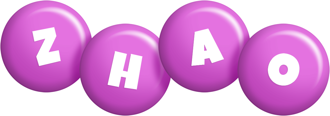 Zhao candy-purple logo