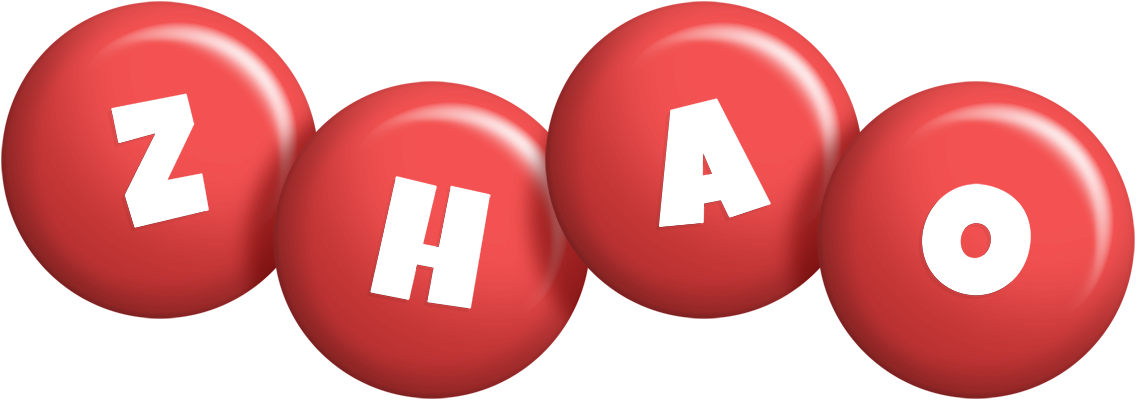 Zhao candy-red logo