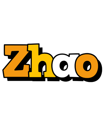 Zhao cartoon logo