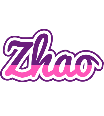 Zhao cheerful logo