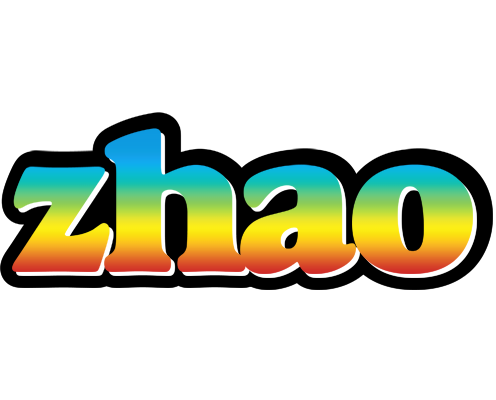 Zhao color logo