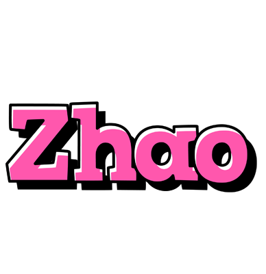 Zhao girlish logo