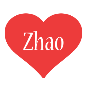 Zhao love logo