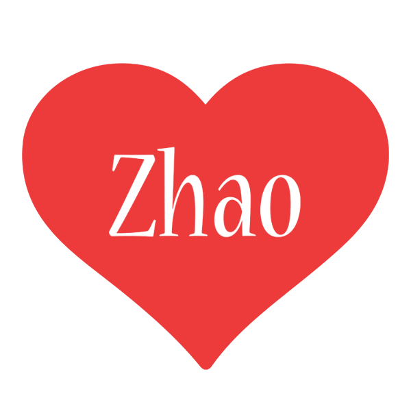 Zhao love logo