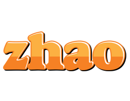 Zhao orange logo