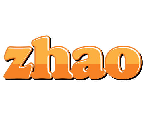 Zhao orange logo