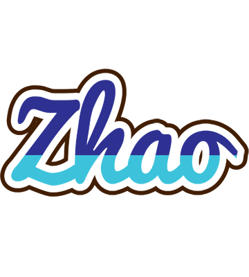 Zhao raining logo
