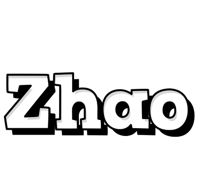 Zhao snowing logo