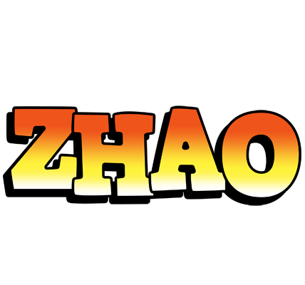 Zhao sunset logo