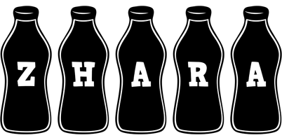 Zhara bottle logo