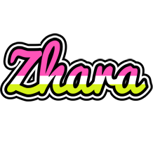 Zhara candies logo