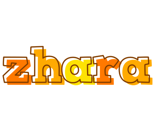 Zhara desert logo