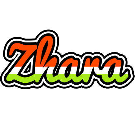 Zhara exotic logo