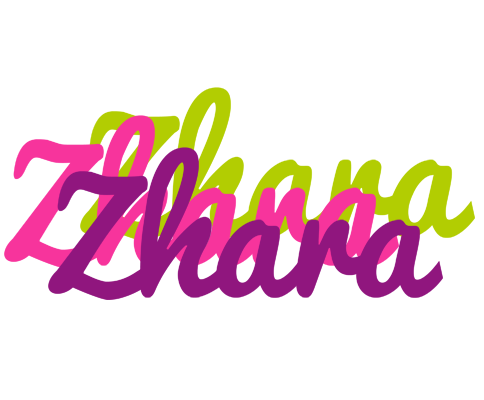 Zhara flowers logo