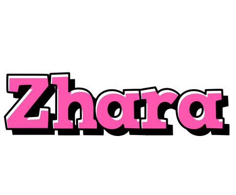 Zhara girlish logo
