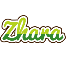 Zhara golfing logo