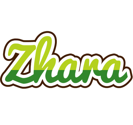 Zhara golfing logo