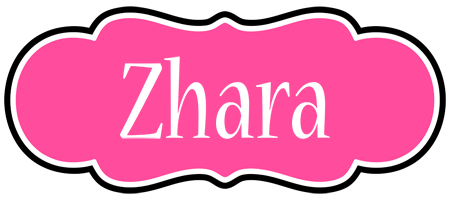 Zhara invitation logo