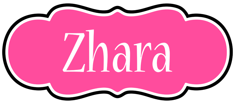 Zhara invitation logo