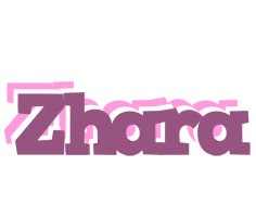 Zhara relaxing logo