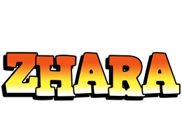 Zhara sunset logo