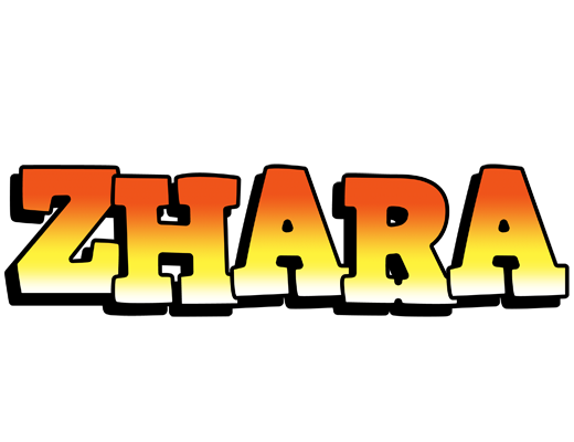 Zhara sunset logo