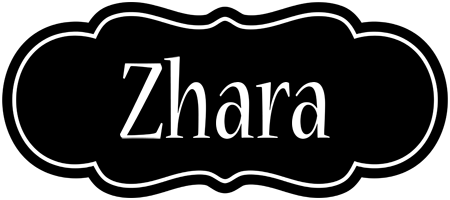 Zhara welcome logo