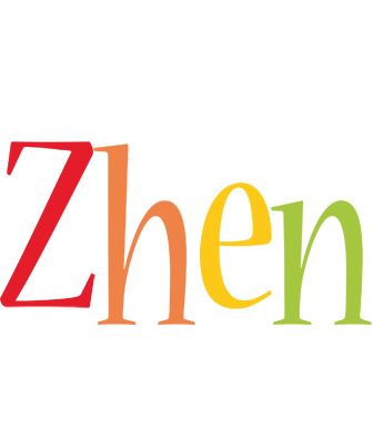 Zhen birthday logo