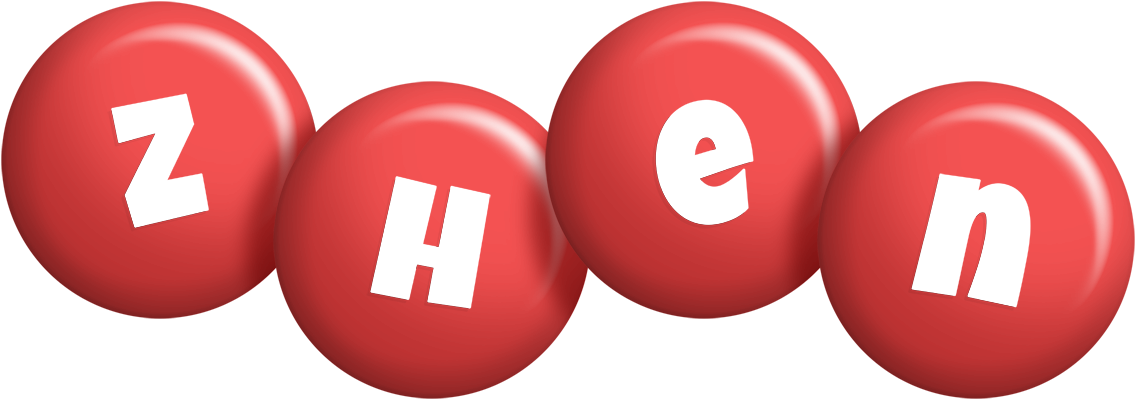 Zhen candy-red logo