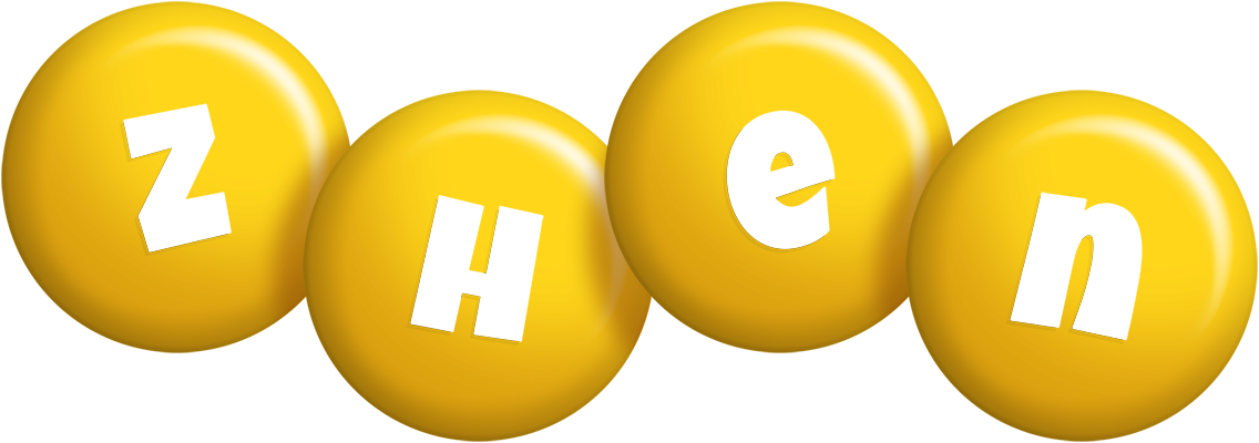 Zhen candy-yellow logo