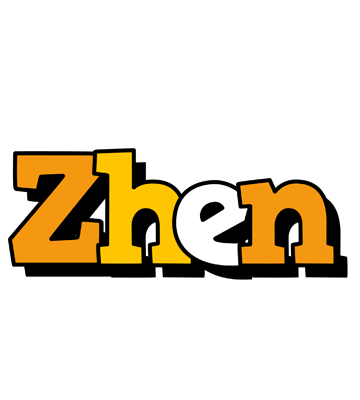 Zhen cartoon logo