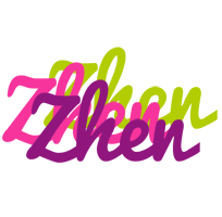 Zhen flowers logo