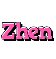 Zhen girlish logo