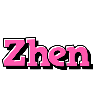 Zhen girlish logo