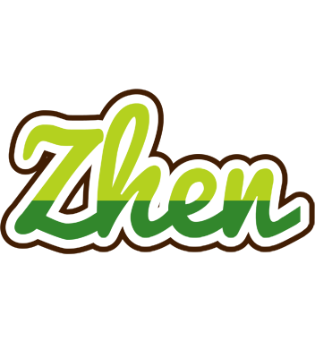 Zhen golfing logo