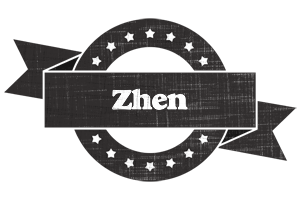 Zhen grunge logo