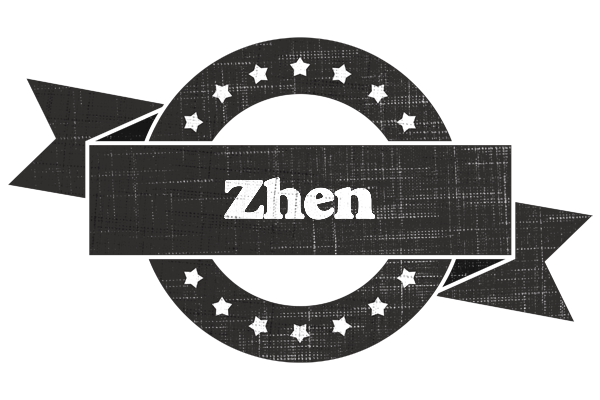 Zhen grunge logo