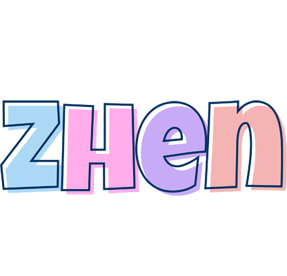 Zhen pastel logo