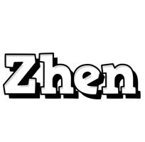 Zhen snowing logo