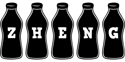 Zheng bottle logo