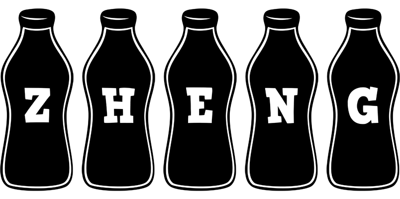 Zheng bottle logo
