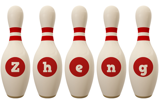 Zheng bowling-pin logo